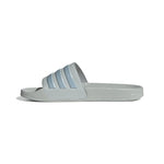 adidas Adilette Shower Slides Wonder Silver/Magic Grey Metallic/Wonder Blue Men's 8, Women's 9 Medium