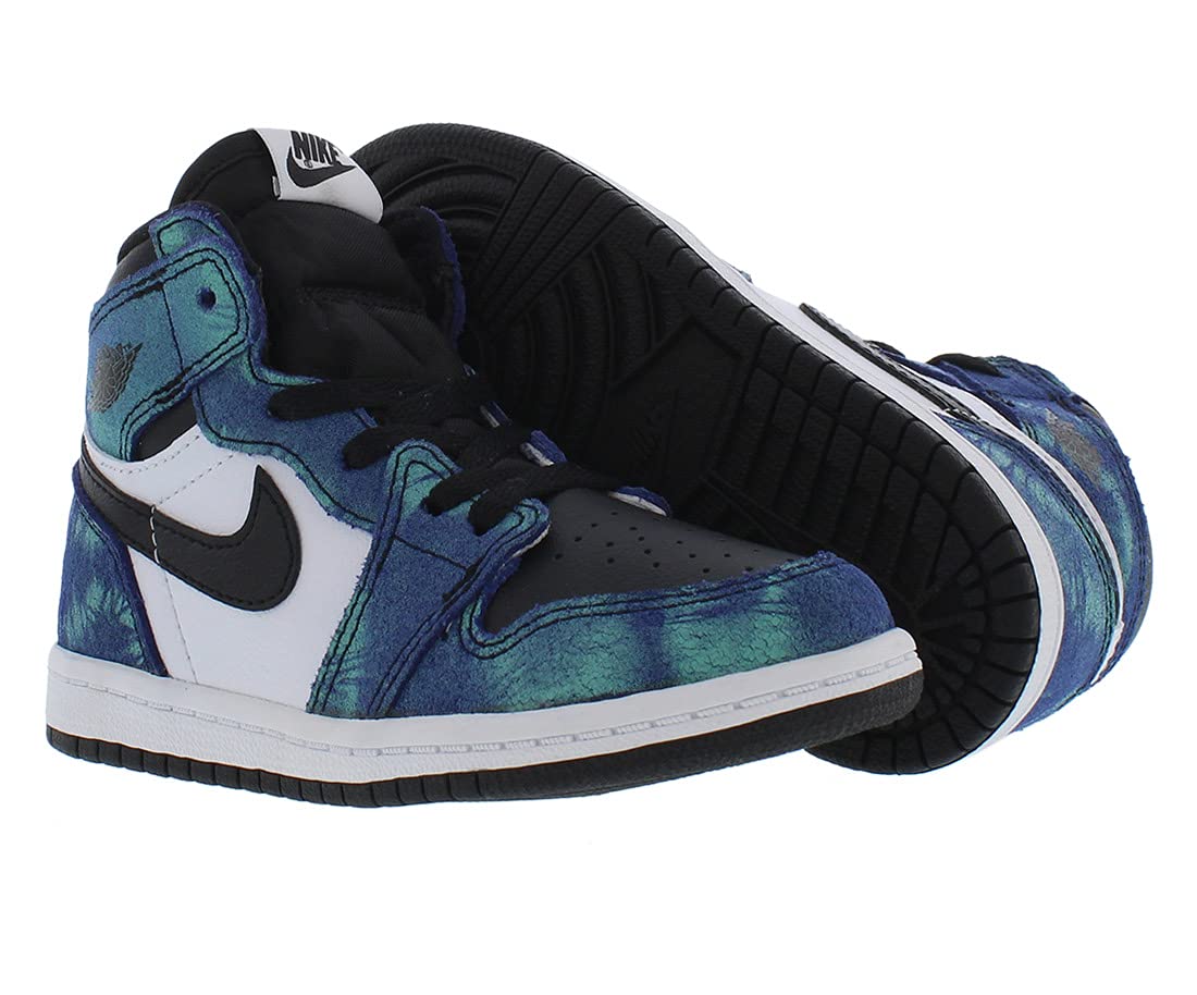 Jordan Toddler Air 1 High OG TD CU0450 100 Tie-Dye - Size 8C
