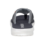 HEYDUDE Men's Sami Free Navy Size 8 | Men’s Footwear | Men’s Slip On Sandals | Comfortable & Light-Weight