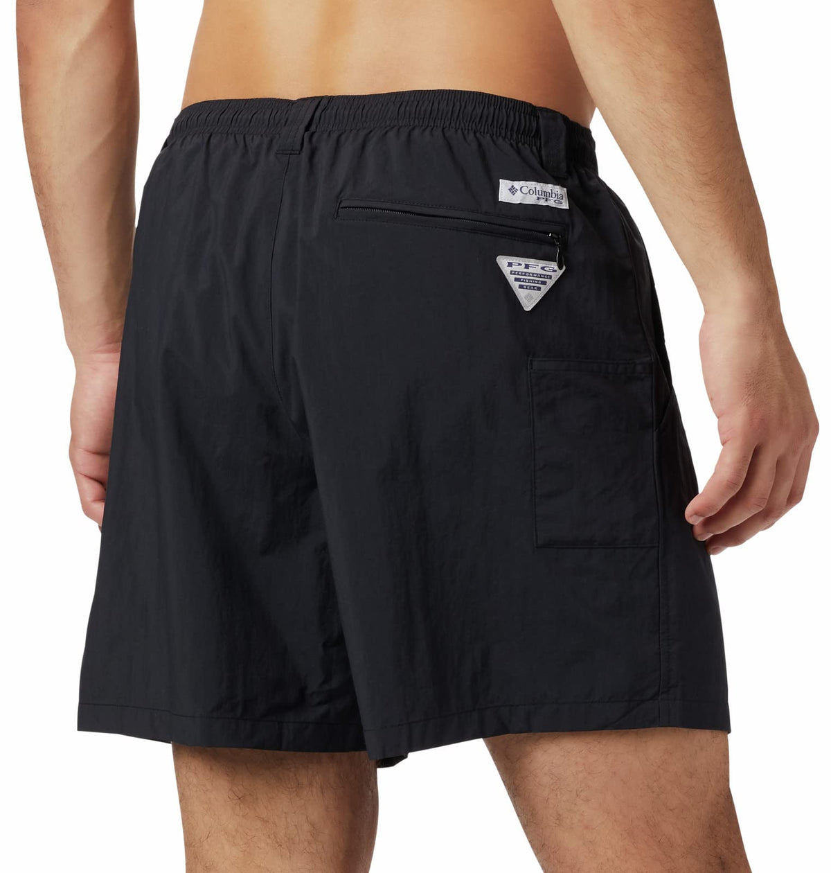 Columbia Men's Backcast III Water Short, Black, Large/8" Inseam