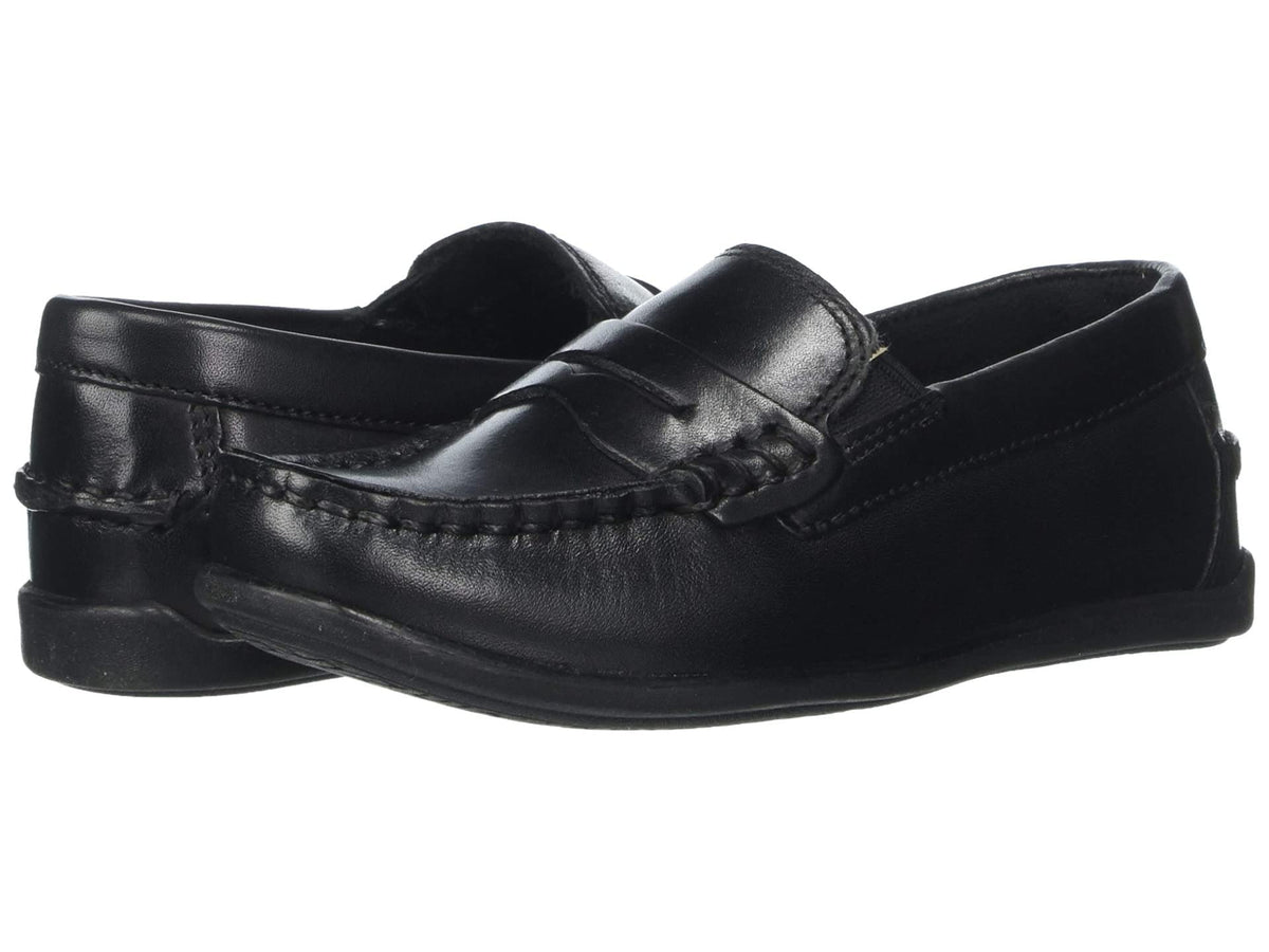 Florsheim Kids Boy's Jerod Penny Driver, Jr. Loafer, Black, 6 M US Big Kid
