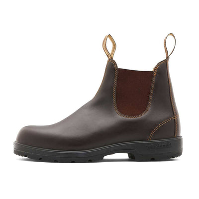 Blundstone 550 Unisex Classic Series Chelsea Boot for Men and Women with Shock Absorption and Premium Water Resistant Leather, Walnut Brown, 12 US Men / 14 US Women / 11 AU