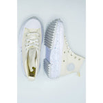 Converse 166799c Unisex High Top Sneakers, Egret Egret White, 10.5 AU