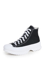 Converse Men's Chuck Taylor All Star Lugged 2.0 Sneakers, Black/Egret/White, 9.5 Medium US