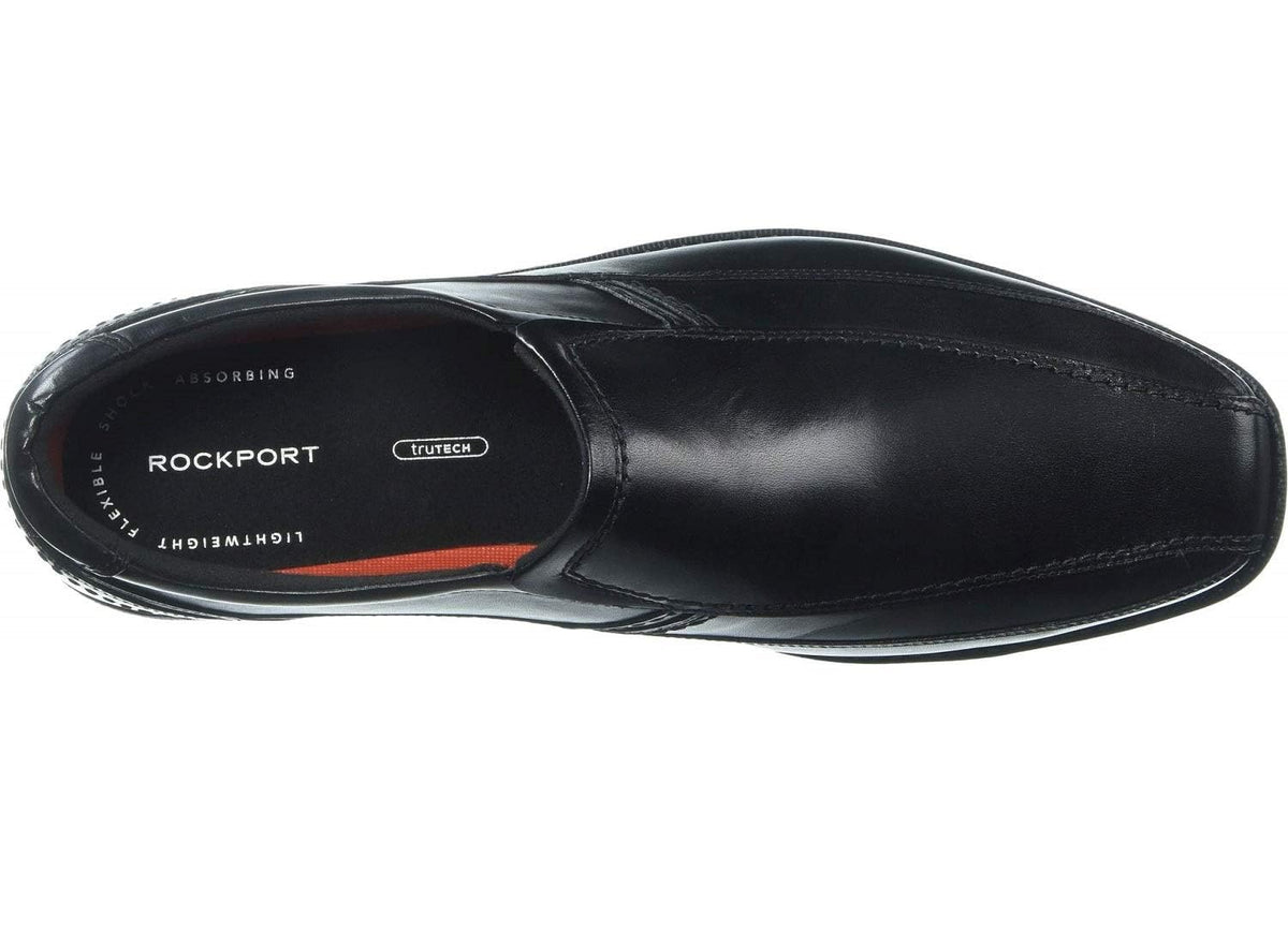 Rockport Men's Style Leader 2 Bike Slip-on Oxford, Black, 9.5 XW US