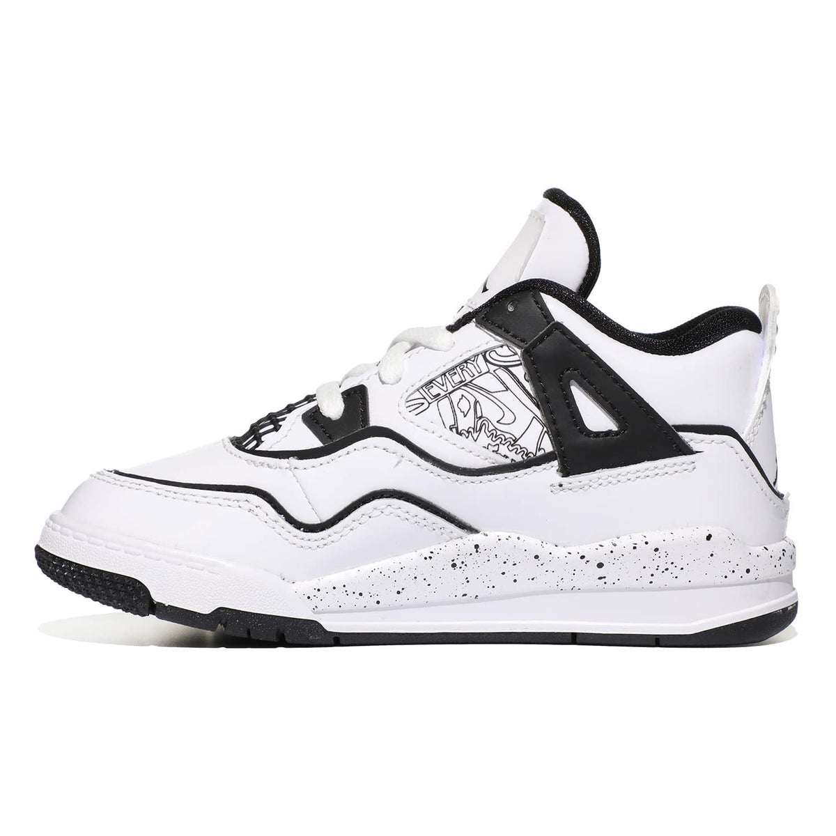 Nike Jordan Jordan 4 Retro SE (Infant/Toddler) White/Black/Volt 7 Toddler M