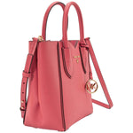 MICHAEL Michael Kors Mae Leather Small Messenger Crossbody Bag