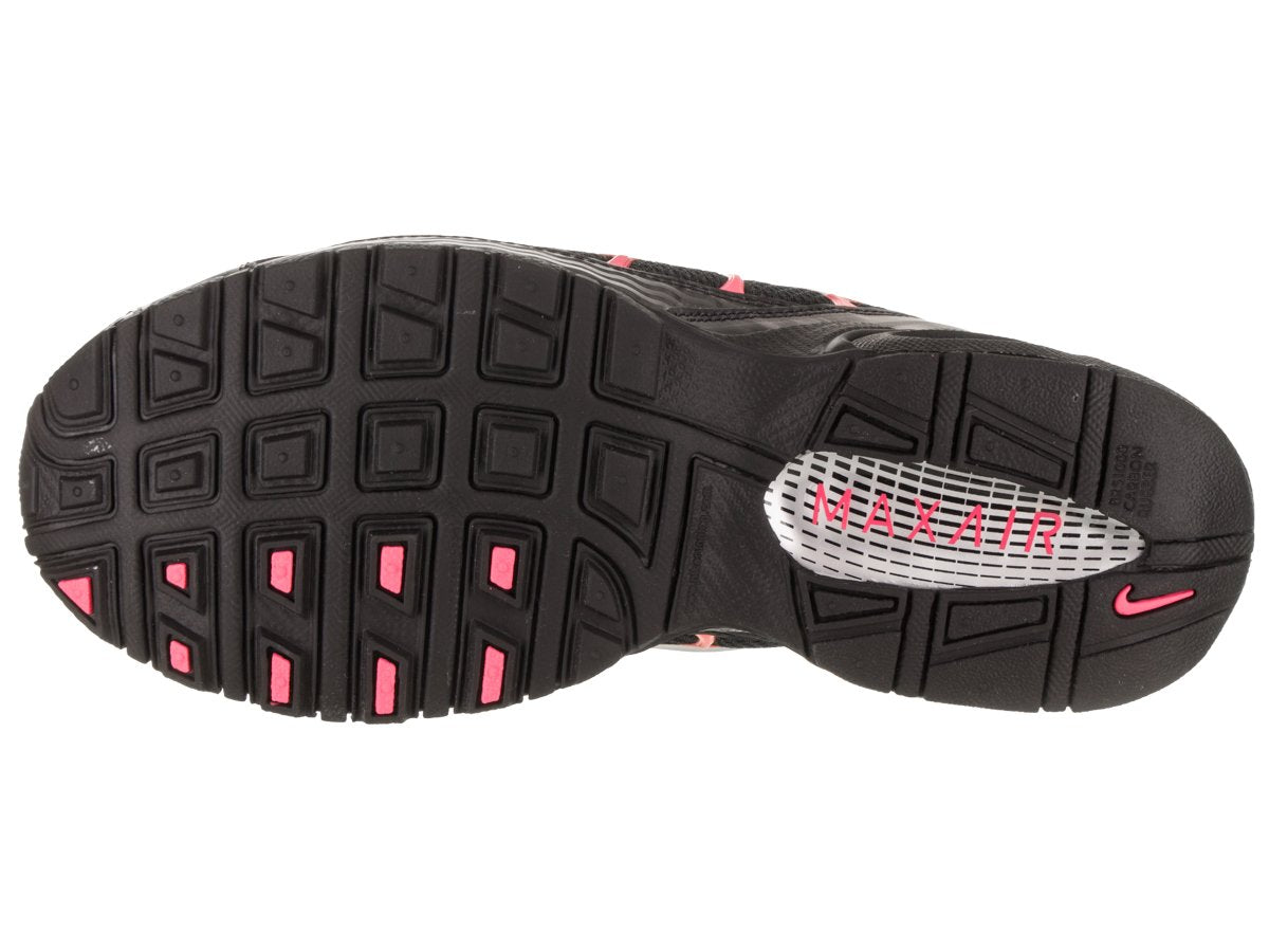 Nike Womens Air Max Torch 4 Running Shoes Black/Silver/Pink Flash 6.5