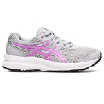 ASICS Girl's Contend 7 GS (Little Kid/Big Kid) Piedmont Grey/Lavender Glow 4.5 Big Kid M