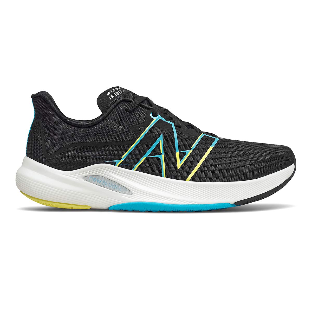 New Balance Women's FuelCell Rebel V2 Speed Running Shoe 10.5 Black/Blue