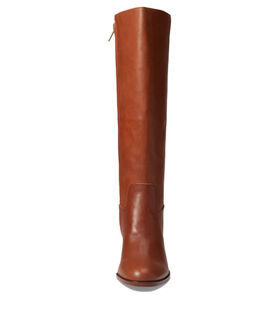 Madewell Pomelo Tall Boot-Extended Sizing for Women - Zippered Side Closure with Round Toe Silhouette, and Chic Boots Dried Maple 9 M