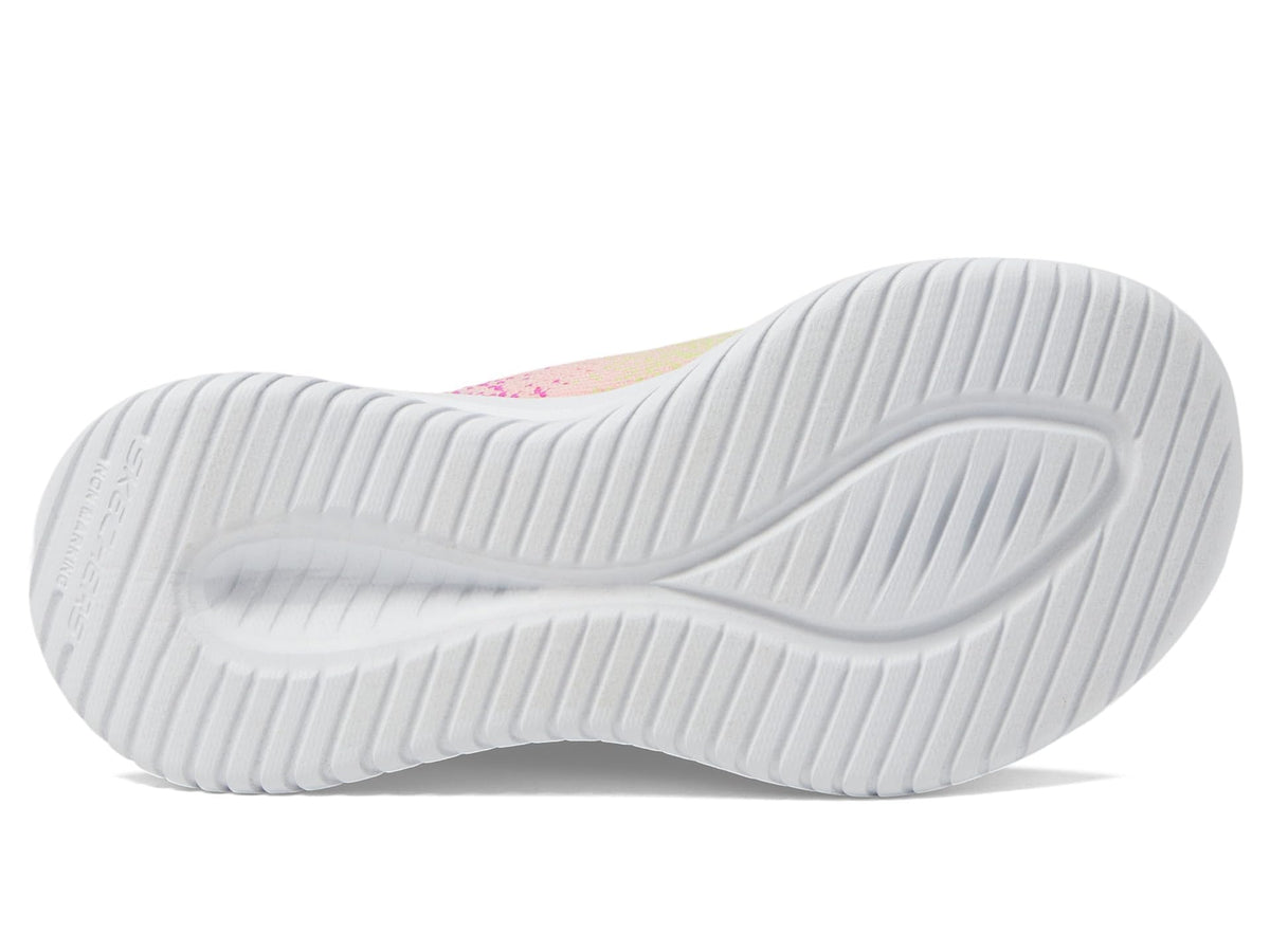 Skechers womens ULTRA FLEX 3.0 NEONTASTIC sneaker 12.5 Little Kid Aqua/Multi