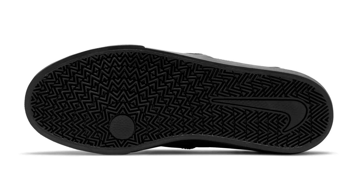 Nike SB Charge Black/Black-Black Slip On Skateboarding Shoes 11.5 M US