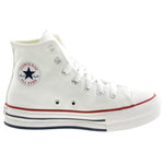 Converse Chuck Taylor All Star Eva Lift Canvas Color Hi Trainers Girls White - 5 - High Top Trainers Shoes
