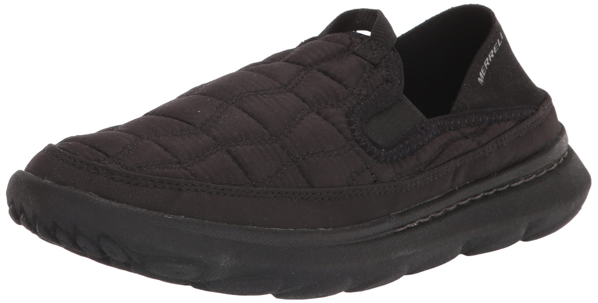 Merrell Unisex-Child Hut Moc 2.0 Sneaker 2.5 Big Kid Black/Black/Black