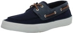 Sperry Mens Shoes Men's Bahama II Seasonal Sneaker, Navy Linen, 10.5