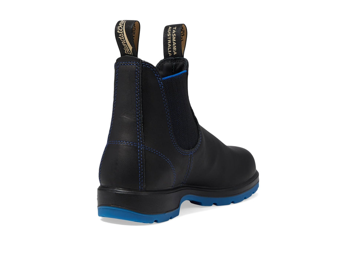 Blundstone BL2343 Classic Chelsea Boots Black/Blue/Black Outsole AU 3 (US Women's 6) Medium