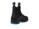 Blundstone BL2343 Classic Chelsea Boots Black/Blue/Black Outsole AU 3 (US Women's 6) Medium