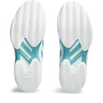 ASICS Women's Solution Speed FlyteFoam 2 Clay Tennis Shoes, 9.5, Soothing SEA/GRIS Blue