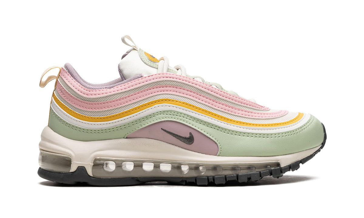 Nike womens Air Max 97 Shoes, Phantom/Plum/Grey, 7.5