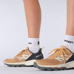 Salomon Women's OUTPULSE Hiking Shoes for Women, Fenugreek/Ebony/Blazing Orange, 11