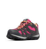 Columbia Youth Boys Redmond Waterproof, Dark Grey/Pink Ice, 11