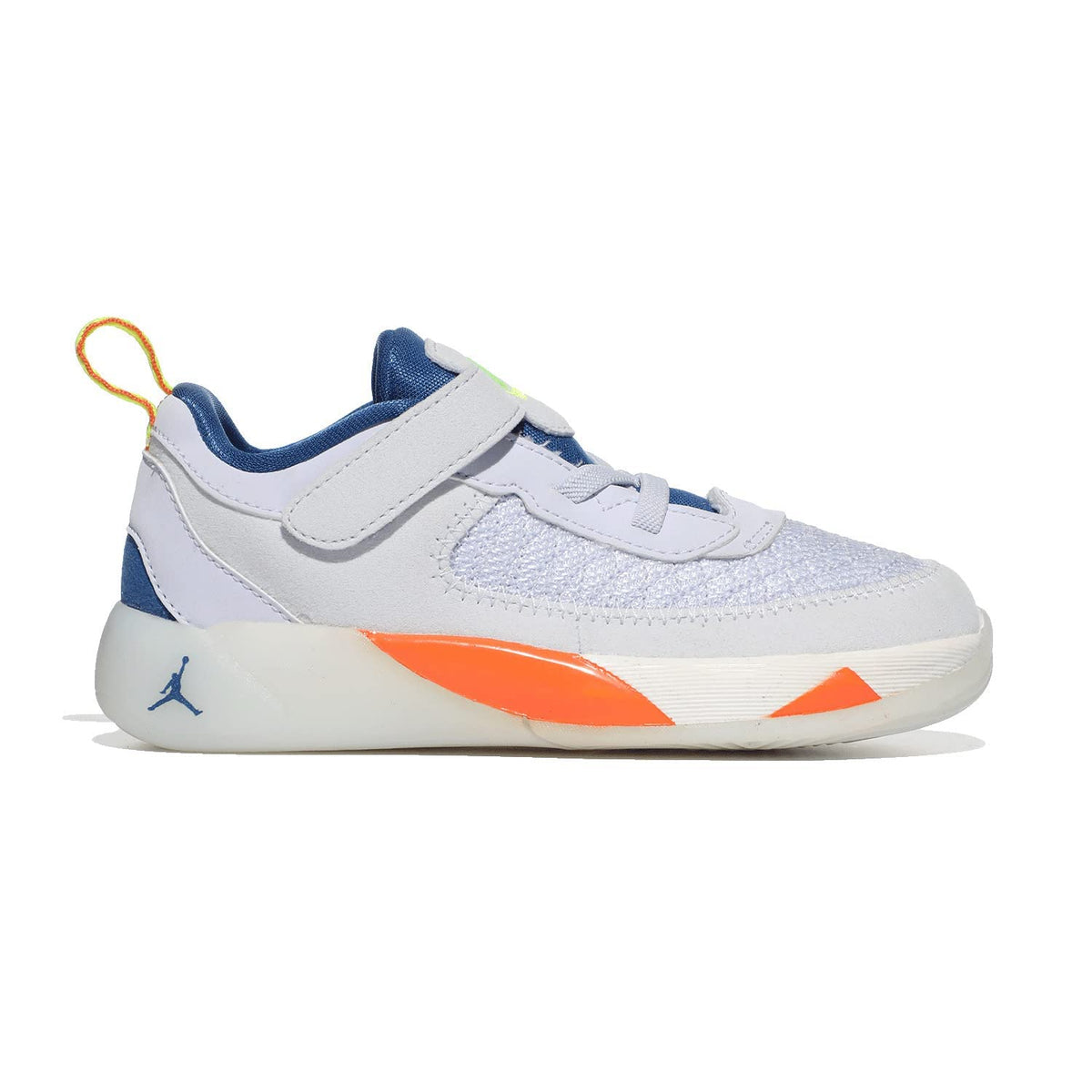 Jordan Baby Boy's Luka 1 (Infant/Toddler) Football Grey/Volt/Dark Marina Blue/Sail 7 Toddler M