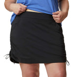 Columbia Women's Anytime Casual Skort, Black, 1X Plus