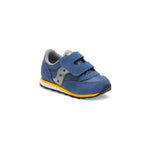Saucony Unisex-child Baby Jazz Hook & Loop , BLUE/GREY, 11 M