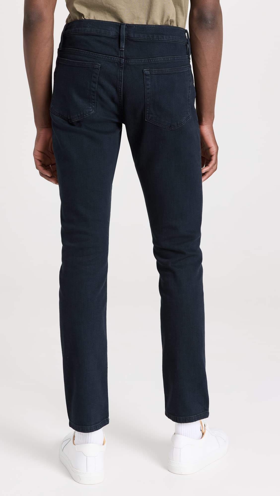 FRAME Men's L'Homme Slim Leg Jeans, Placid, Blue, 30