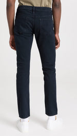 FRAME Men's L'Homme Slim Leg Jeans, Placid, Blue, 30