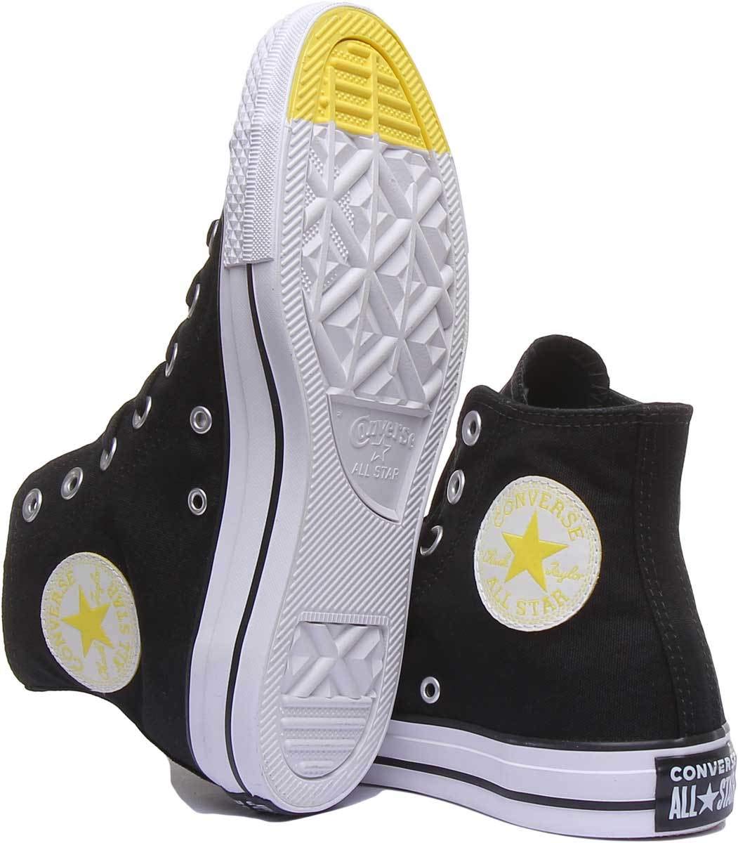 Converse 164423C Womens Canvas Trainers in Black (US 6.5, Black)