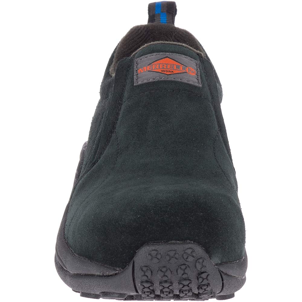 Merrell Men's Jungle Moc Alloy Toe, Black, 8
