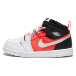 Jordan Baby Boy's 1 Mid SE (Infant/Toddler) Black/White/Infrared 23 4 Toddler M