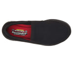 Skechers Women's COZARD Slip On Trainers, Black Mesh Nubuck Water Stain Repellent, 9