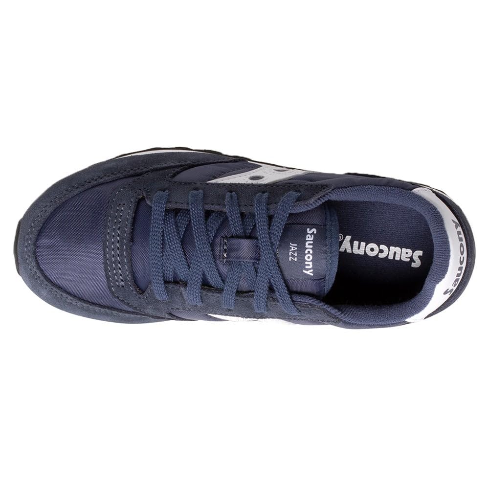 Saucony Jazz Original Sneaker, Navy/White, 12 US Unisex Big Kid