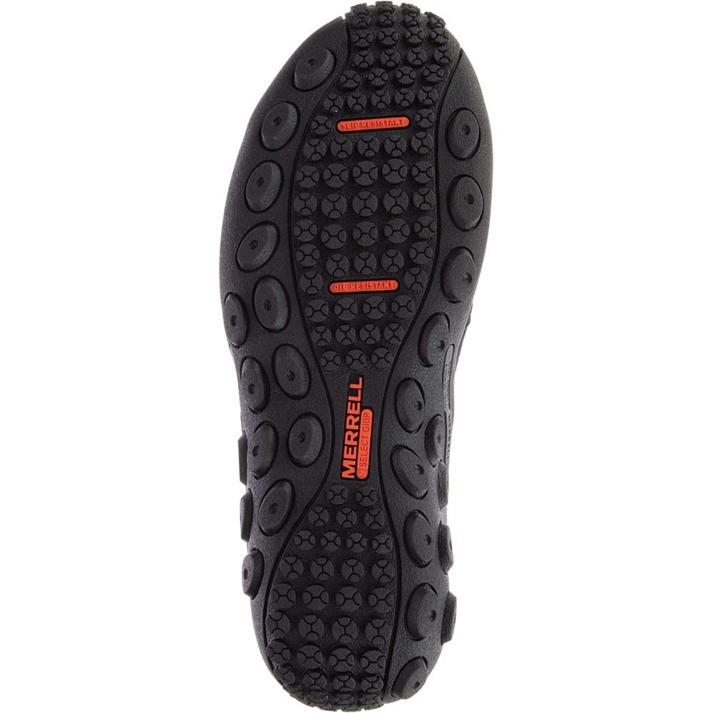 Merrell Men's Jungle Moc Alloy Toe, Black, 8