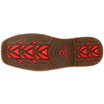 Durango Men's Workhorse Western Boot, Saddle Brown and Peanut, 11