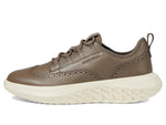Cole Haan Men's Zerogrand WFA Oxford, Morel Pebble Grain/Ivory, 11.5 Wide
