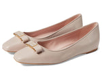kate spade new york Women's Bowdie Ballet Flat, Pale Vellum, 9.5