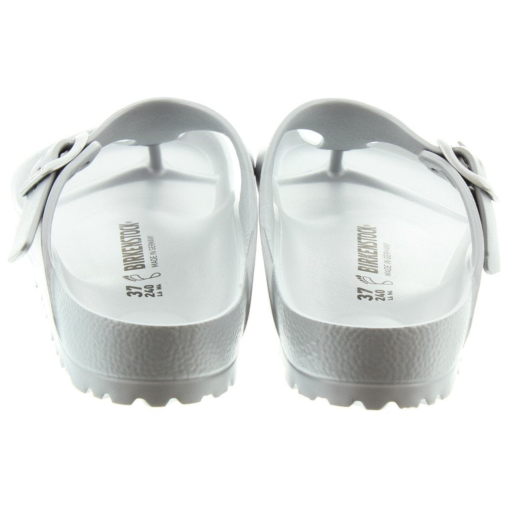 Birkenstock Women's Toe Post Sandals Flip Flops, Metallic Silver, 5 UK