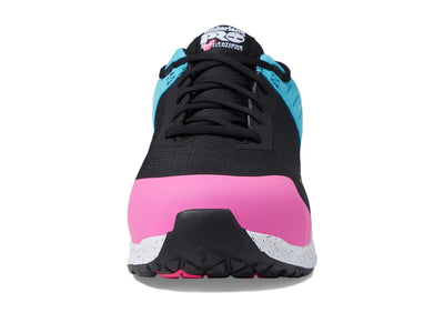 Timberland PRO® Overdrive Composite Safety Toe Women’s Sneakers – Lace-up Closure – Abrasion-Free Black/Cyan/Magenta 8.5 M