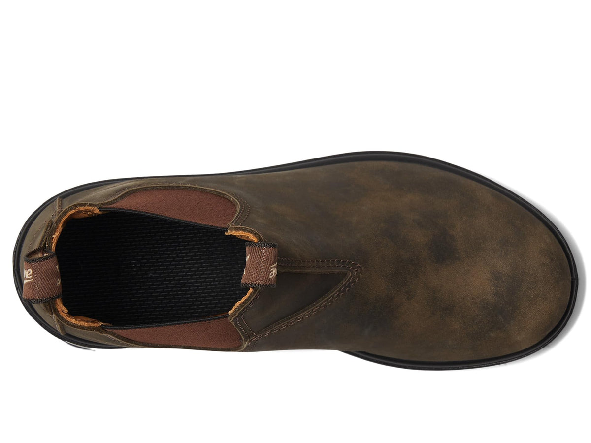 Blundstone Unisex Kid Chelsea Boot(Little Kid), Rustic Brown, 1 Medium