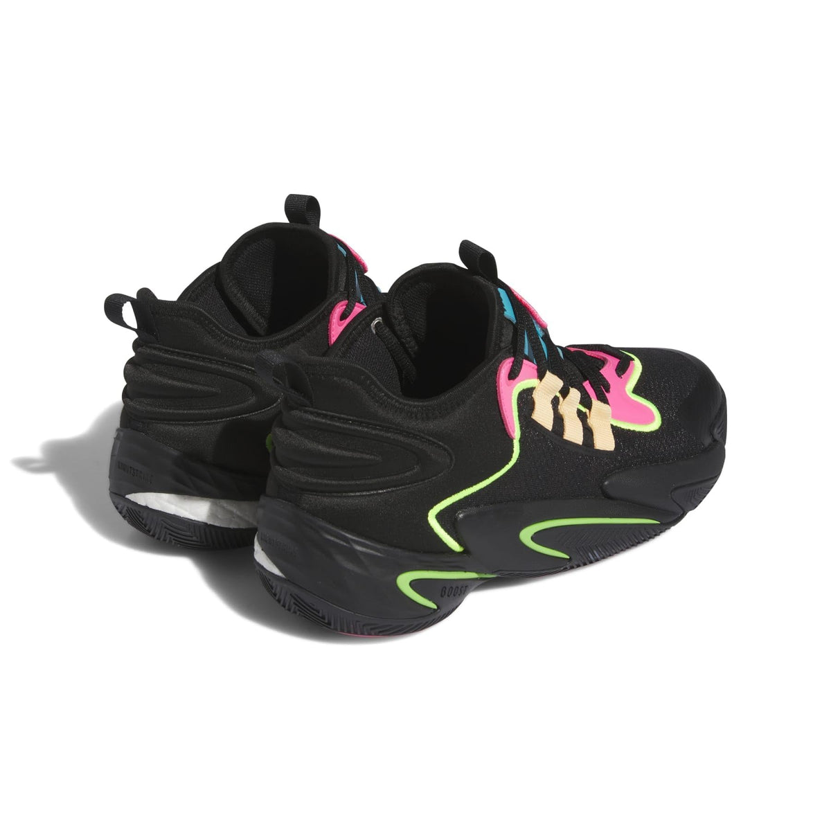 adidas BYW Select Core Black/Acid Orange/Lucid Pink Men's 13 Medium