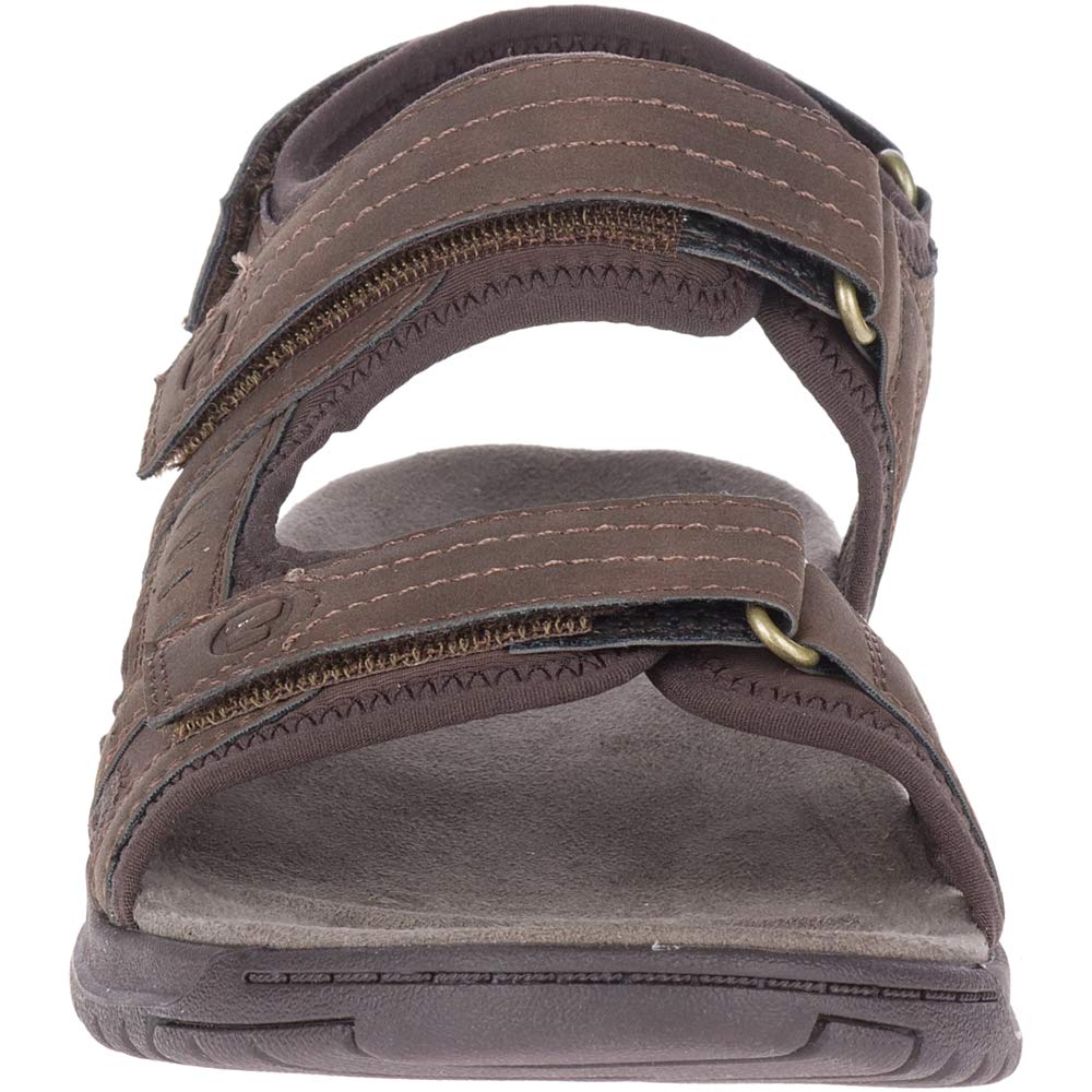 Merrell Men's VERON Convertible Sandal, Dark Earth, 13