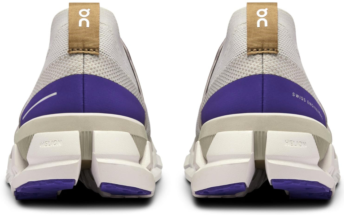 On Women's Cloudswift 3 Sneakers, White | Blueberry, 11 Medium US