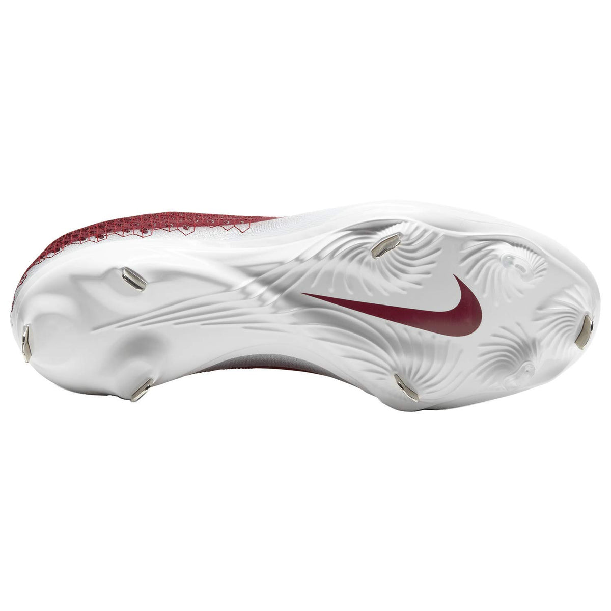 Nike Men's Lunar Vapor Ultrafly Elite 2 Baseball Cleat (Team Crimson/White, 12.5)