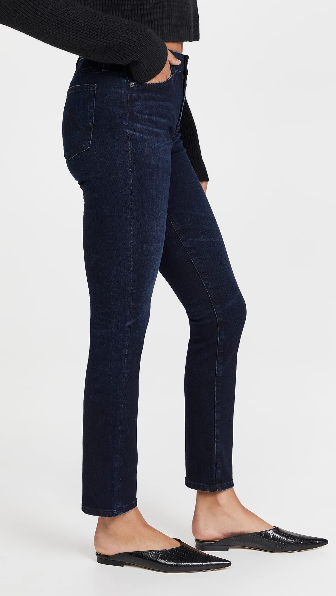 AG Adriano Goldschmied Women's Mari Jeans, 3 Years High Rise, 28