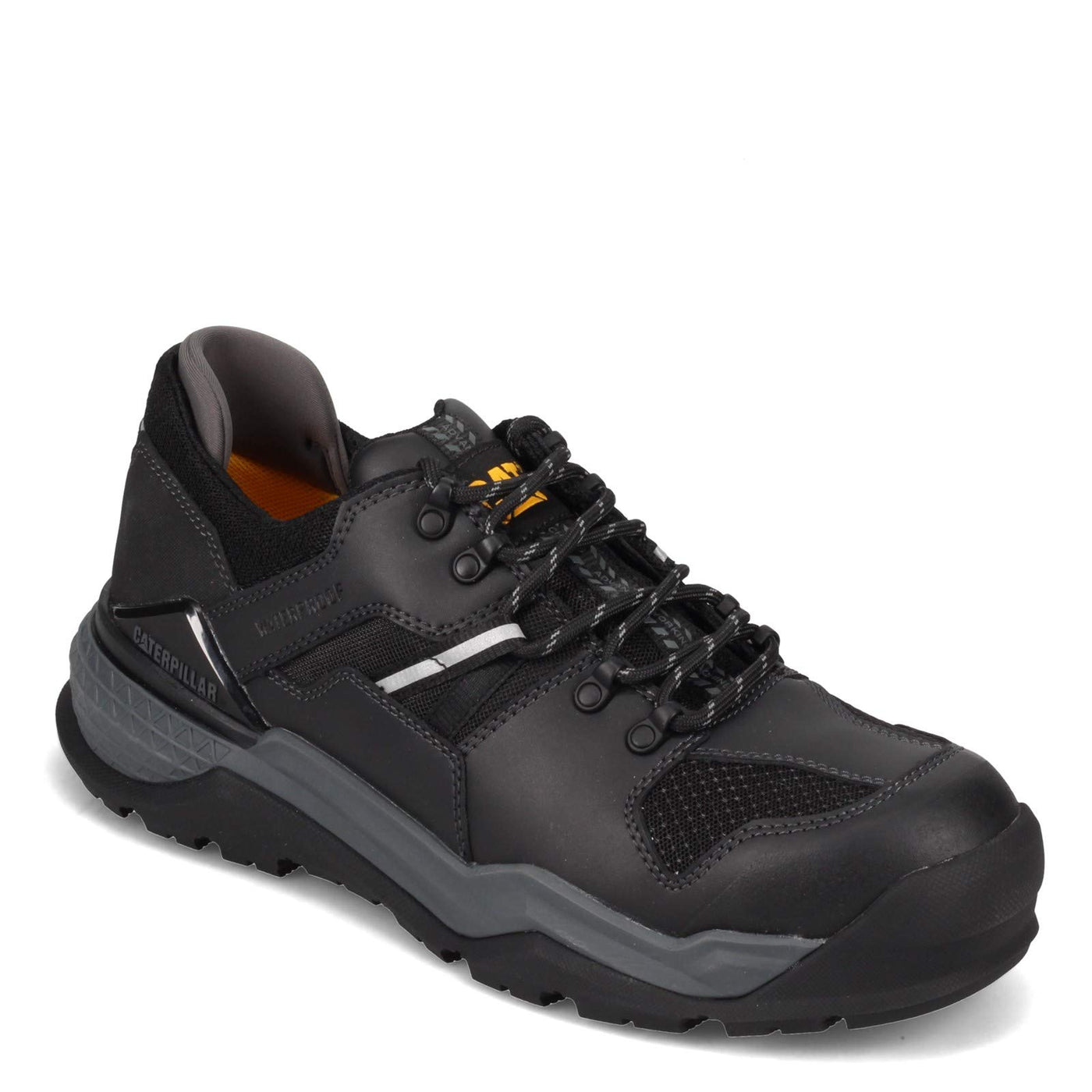 Cat Footwear Men's Provoke LO Waterproof Alloy Toe Construction Shoe, Black, 9