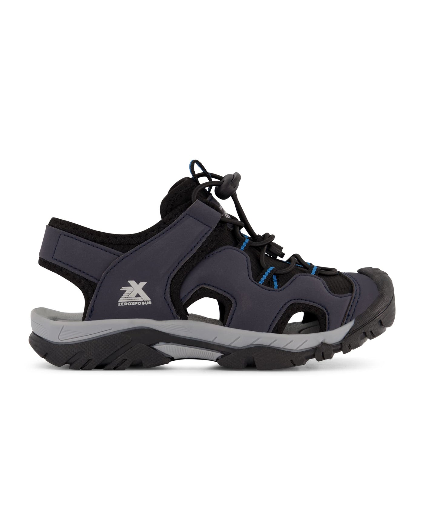 ZeroXposur girls unisex-child Wallowa River Sandal (Little Kid/Big Kid) 3 Little Kid Iron/Aqua